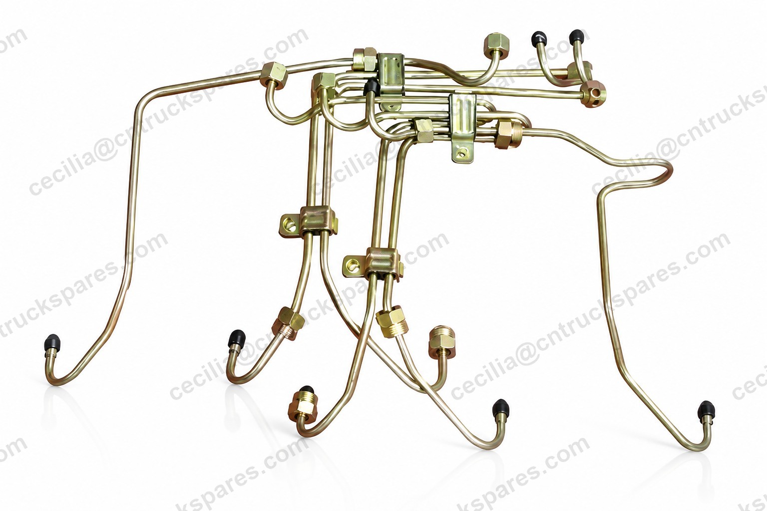 0132_61560080278 Fuel Injector Lines Set